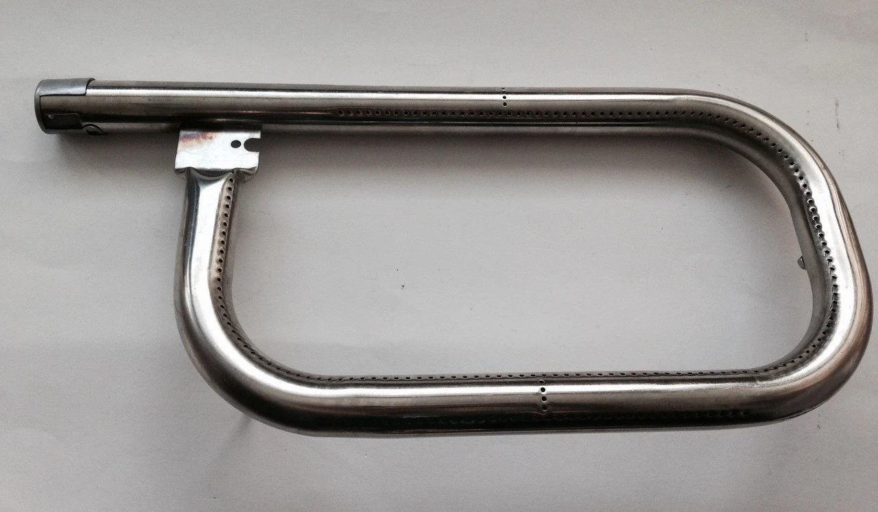 Straubelstone / Steelman Stainless Right Curved Pipe Burner - 162R1 2 Straubelstone / Steelman Stainless Right Curved Pipe Burner - 162R1 - Image 2