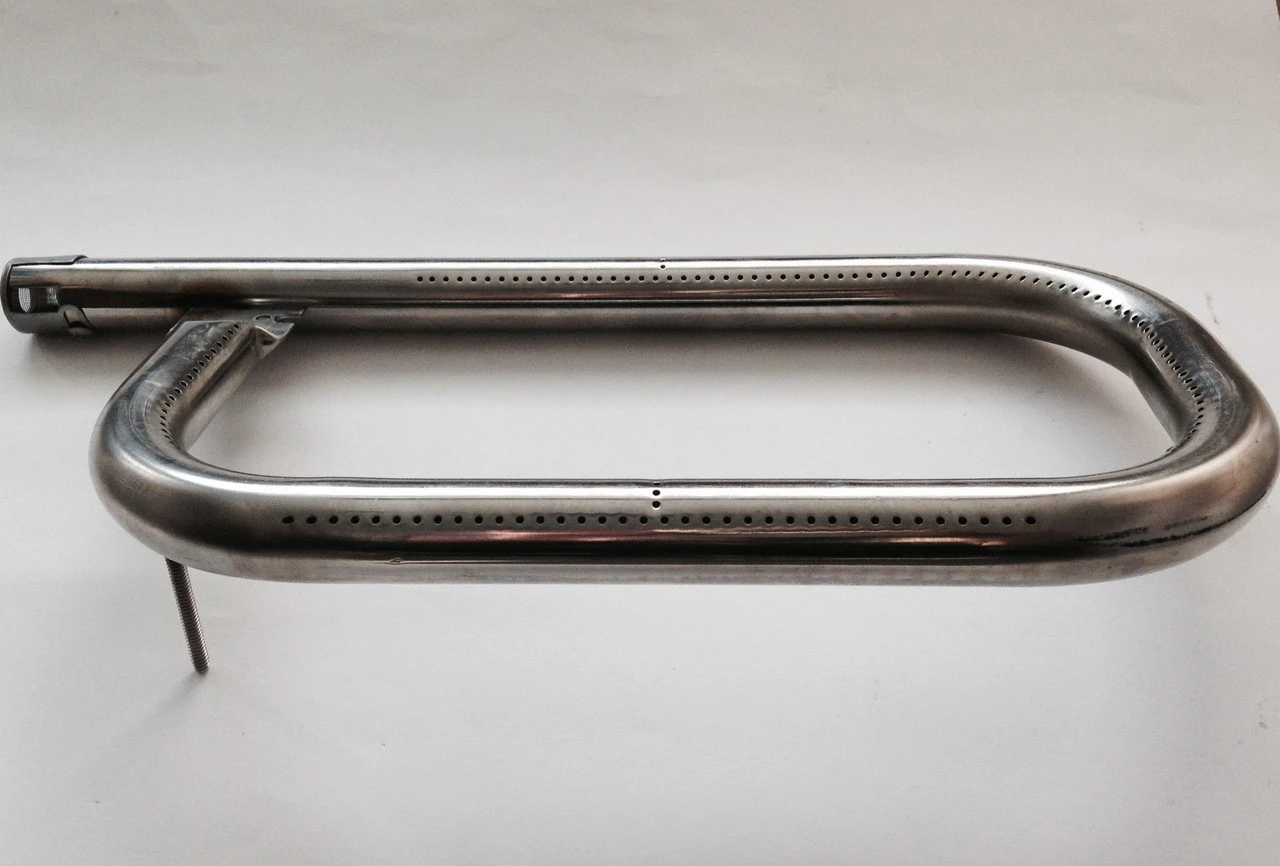 Straubelstone / Steelman Stainless Right Curved Pipe Burner - 162R1 3 Straubelstone / Steelman Stainless Right Curved Pipe Burner - 162R1 - Image 3