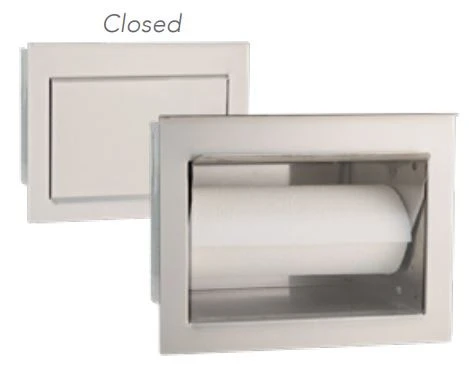 Firemagic Stainless Steel Paper Towel Holder - 53812 2 Firemagic Stainless Steel Paper Towel Holder - 53812 - Image 2