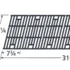 19 1/4" X 31", Cast Iron Cooking Grids
