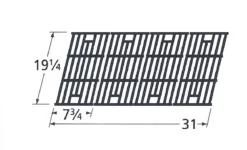 19 1/4" X 31", Cast Iron Cooking Grids