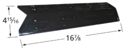 16 7/8 X 4 15/16, Outdoor Gourmet Porcelain Heat Shield - 96131