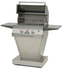 Solaire 27GIR Basic All Infrared Natural Gas Grill W Angular Pedestal Base