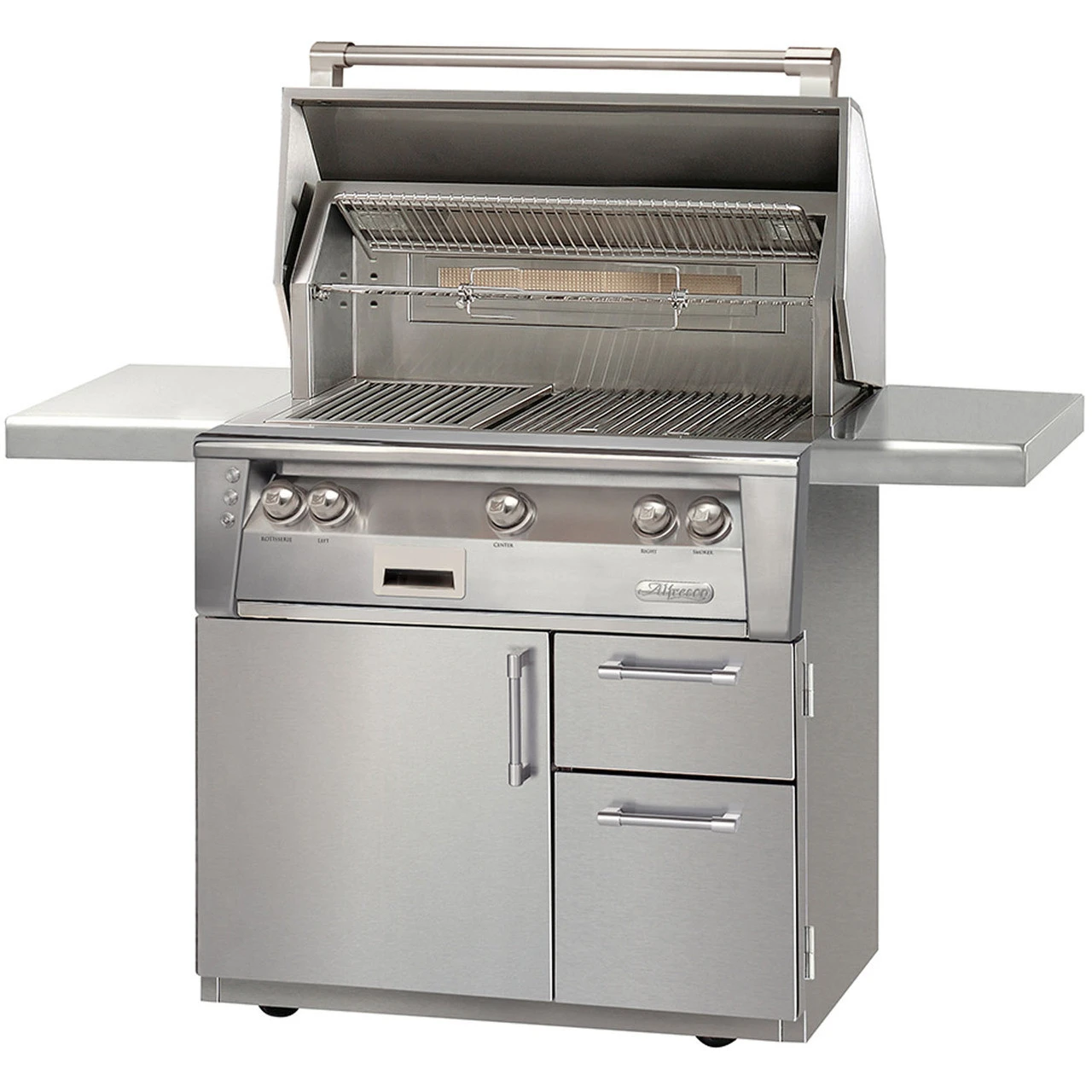 Alfresco ALXE 36" Grill On Deluxe Cart - ALXE-36CD 1 Alfresco ALXE 36" Grill On Deluxe Cart - ALXE-36CD