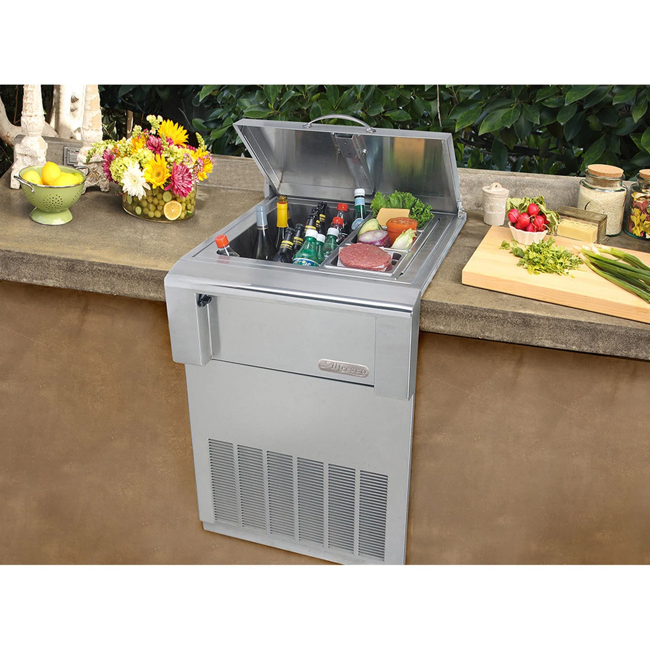 Alfresco Built In Counter Top Refrigerator 1 Alfresco Built In Counter Top Refrigerator