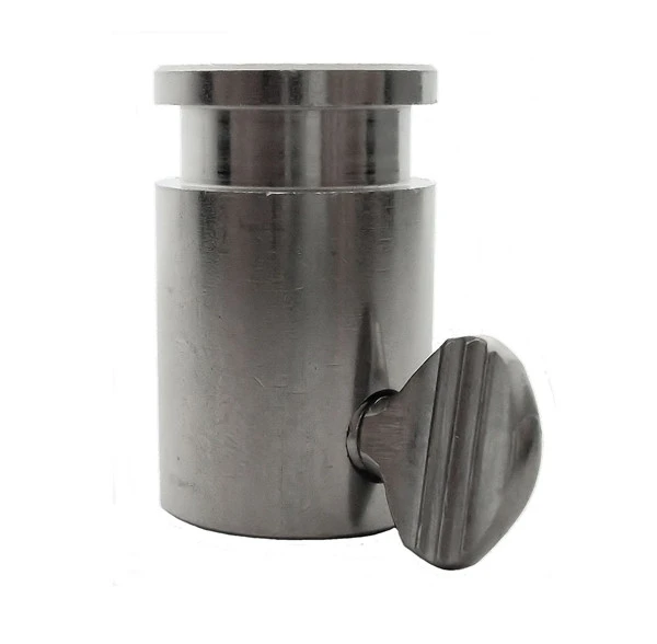 Stainless Steel Rotisserie Spit Rod Bushing - 1/2" Hexagon, 3/8" Square 1 Stainless Steel Rotisserie Spit Rod Bushing - 1/2" Hexagon, 3/8" Square