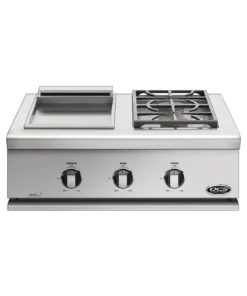 DCS Liberty Side Burner Griddle Unit Built In | NG | BFGC-30BGD-N