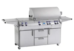 Fire Magic Echelon 790s, One Infared, Cart, Double Side Burner