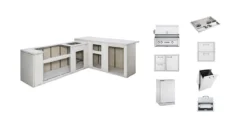 Sedona By Lynx RTF Island Package With Grill And Accessories