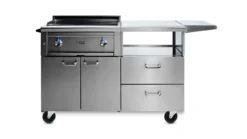 Lynx 30" Asado Cooktop Grill On Mobile Kitchen Cart - L30AG+LMKC4