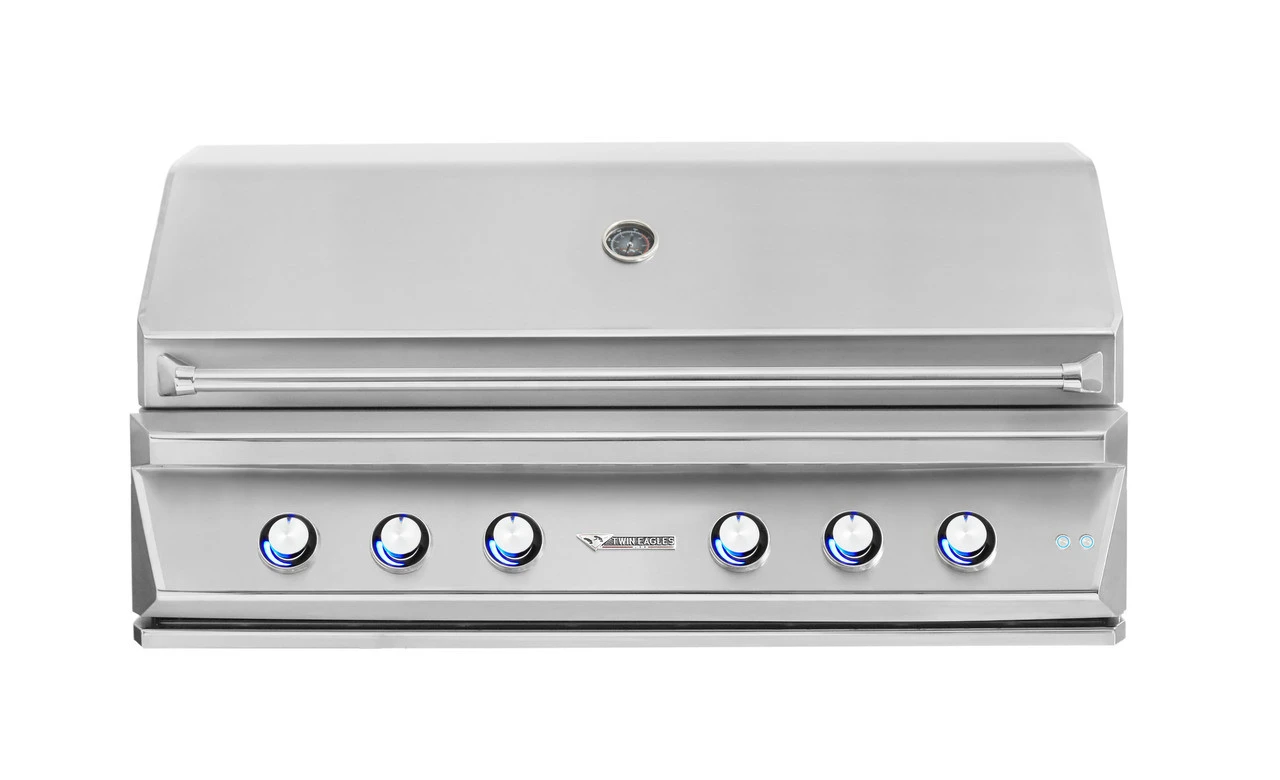 Twin Eagles 54 Built-in Grill, Infrared Rotisserie, Sear Zone - TEBQ54RS 1 Twin Eagles 54 Built-in Grill, Infrared Rotisserie, Sear Zone - TEBQ54RS