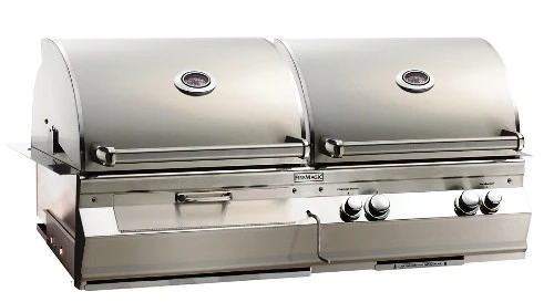 Fire Magic Aurora A830i Charcoal/Gas Built-in Grill, No Rotisserie 1 Fire Magic Aurora A830i Charcoal/Gas Built-in Grill, No Rotisserie