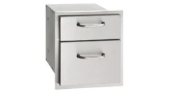 AOG Stainless Steel Double Drawer - 16-15-DSSD
