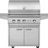 Delta Heat 32" Freestanding Grill W Rotisserie And Sear Burner - DHBQ32RS-DHGB32