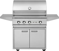 Delta Heat 32" Freestanding Grill W Rotisserie And Sear Burner - DHBQ32RS-DHGB32