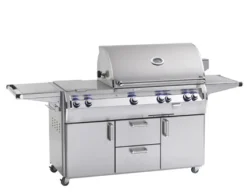 Fire Magic Echelon 790s A Grill On Cart, One Infared, Double Side Burner