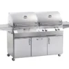 Fire Magic A830S Combo Grill On Cart, One Infrared Burner, No Rotisserie