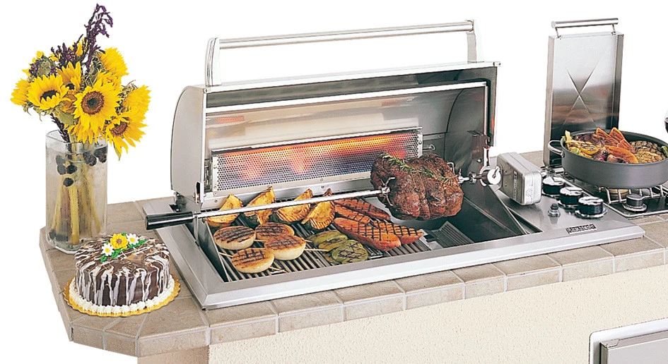 Firemagic Legacy Regal One Countertop Built-in Grill, No Rotisserie 1 Firemagic Legacy Regal One Countertop Built-in Grill, No Rotisserie