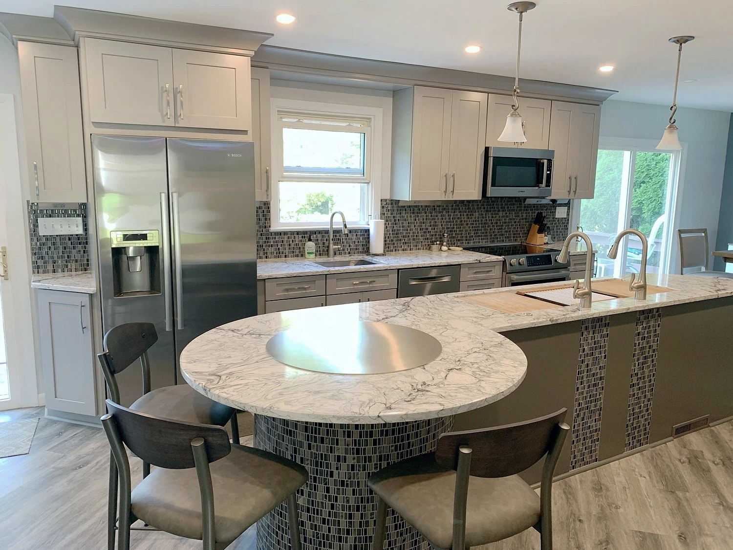 Cook-N-Dine 27.5" Dia Round Stainless Built In Teppanyaki - MO70 2 Cook-N-Dine 27.5" Dia Round Stainless Built In Teppanyaki - MO70 - Image 2