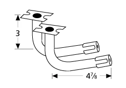 Arkla Twin Venturi Tube Pair 1 Arkla Twin Venturi Tube Pair