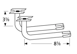 Sunbeam Twin Venturi Tubes Pair