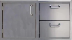 30" Single Door - 2 Drawer Combo, 260 Series