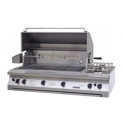 Solaire 56" Convection Built-in Grill, Double Side Burner - SOL-AGBQ-56 1 Solaire 56" Convection Built-in Grill, Double Side Burner - SOL-AGBQ-56