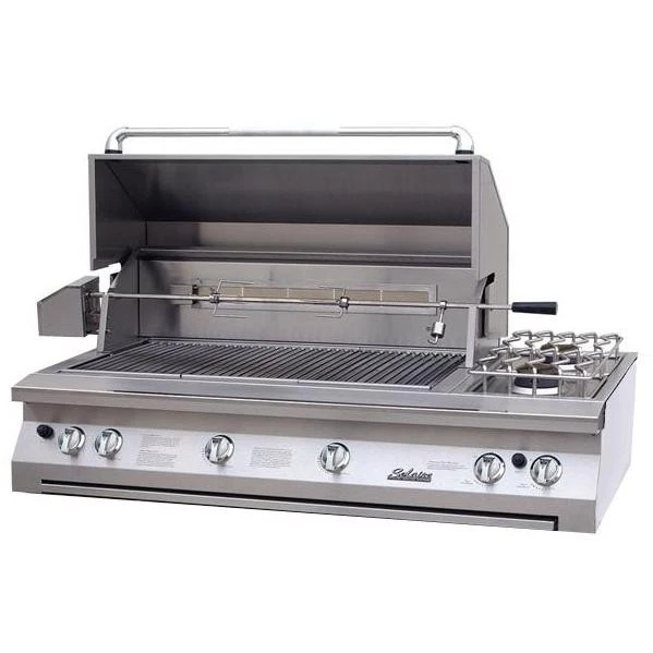 Solaire 56" InfraVection Built-In Grill, Two IR Burners, Double Side Burner 1 Solaire 56" InfraVection Built-In Grill, Two IR Burners, Double Side Burner